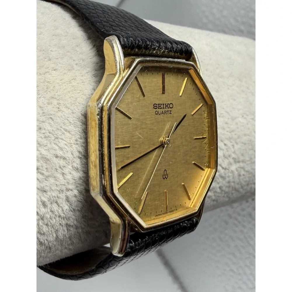 Seiko 6030-5590 Chariot Octagon New Battery Mens Watch 30MM 7.25